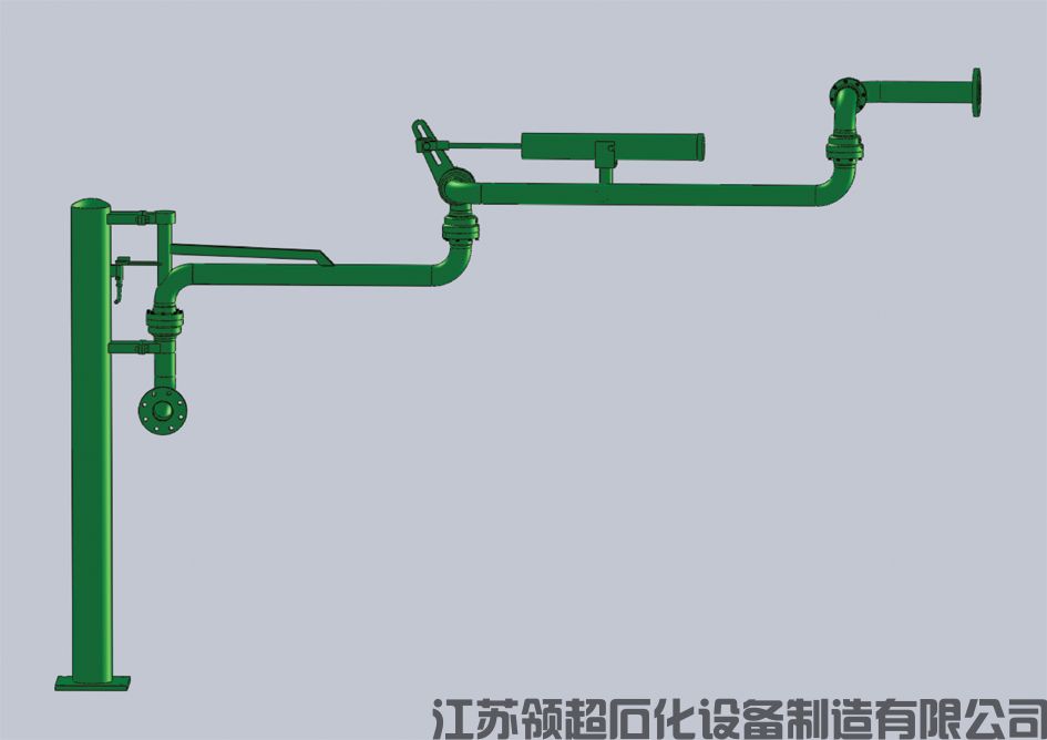 江蘇聯(lián)博藥業(yè)有限公司采購(gòu)的一批活動(dòng)梯、汽車頂部裝車用AL2503底部裝卸臂（鶴管）、甲醛鶴管已投入生產(chǎn)中(1)