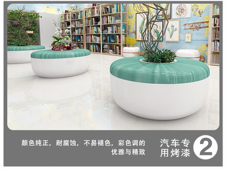 玻璃鋼戶外木紋圓形GRC樹池坐凳 玻璃鋼戶外木紋圓形GRC樹池坐凳
