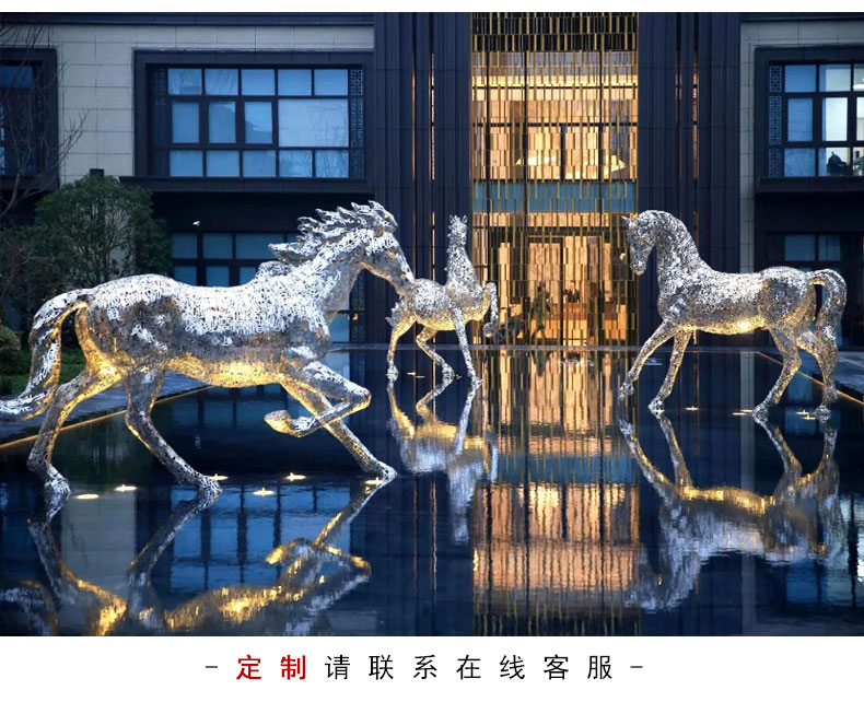 鹿不銹鋼雕塑定制園林景觀城市廣場雕塑 鹿不銹鋼雕塑定制園林景觀城市廣場雕塑
