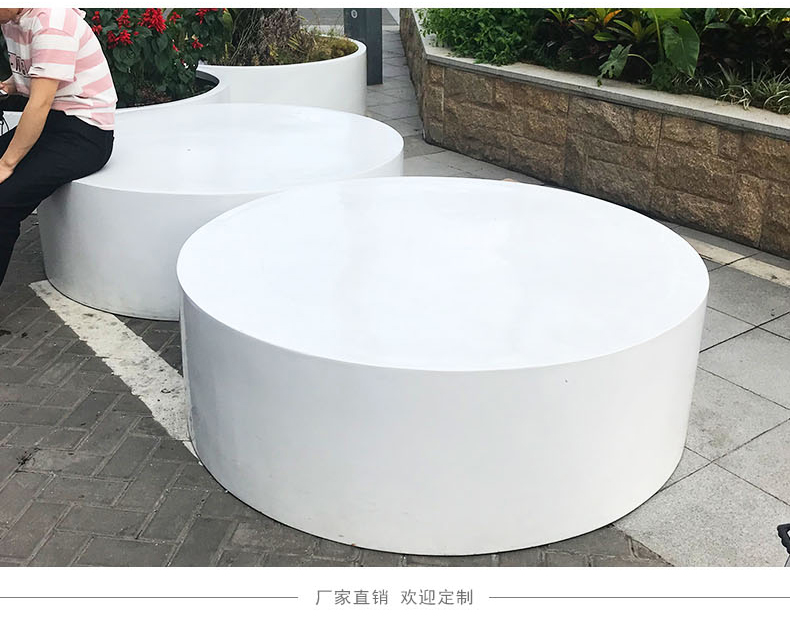 戶外圓形大型玻璃鋼花盆 戶外圓形大型玻璃鋼花盆