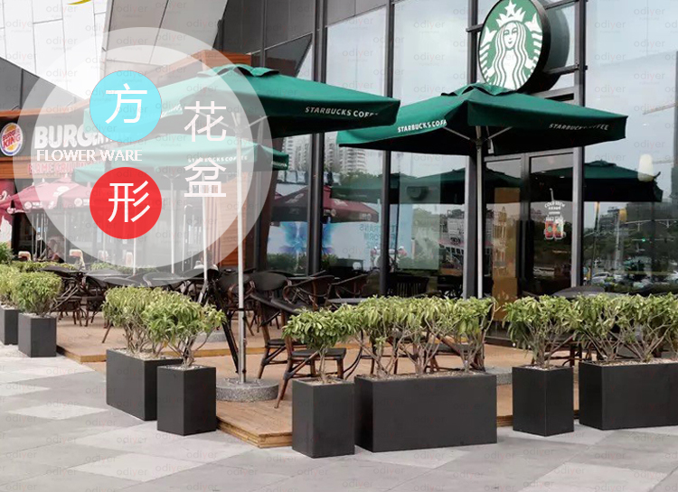 玻璃鋼戶外長方形花箱街區(qū)市政花盆 玻璃鋼戶外長方形花箱街區(qū)市政花盆