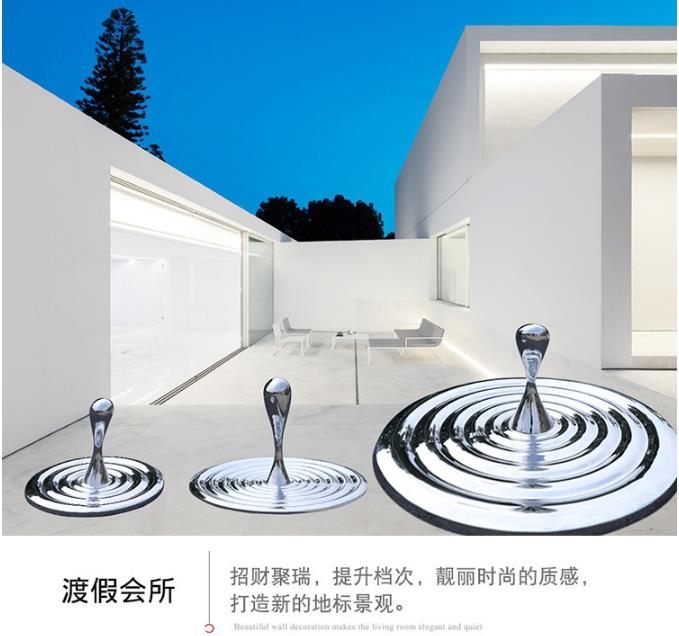 不銹鋼水滴雕塑水景藝術(shù)景觀造型擺件 不銹鋼水滴雕塑水景藝術(shù)景觀造型擺件